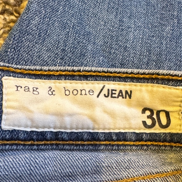 Rag & Bone Dre Capri Light Blue Ankle Jeans - Picture 8 of 11